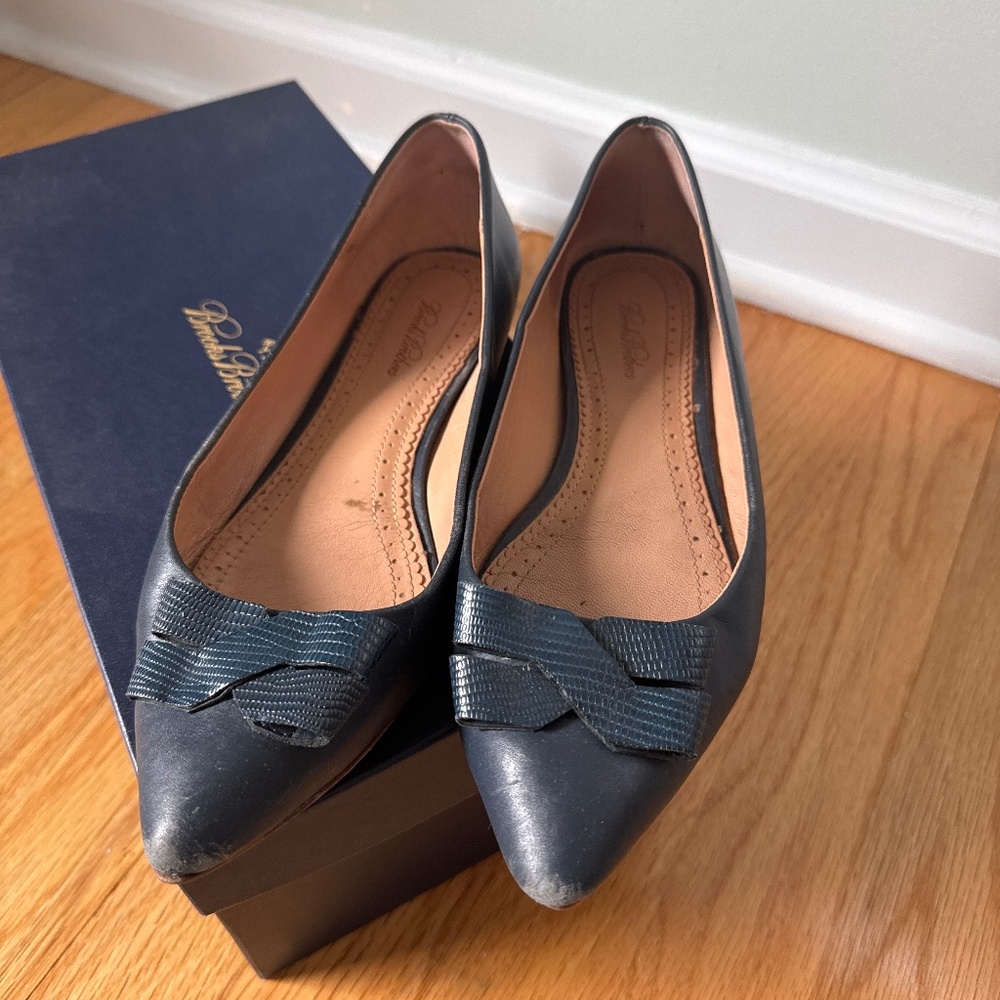 Brooks Brother leather flats